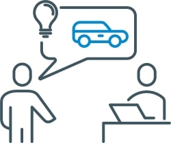 vision 1 Dienstleistung 3D-Druck Beratung, Projektbesprechung kreative Ideen und Prototypenentwicklung