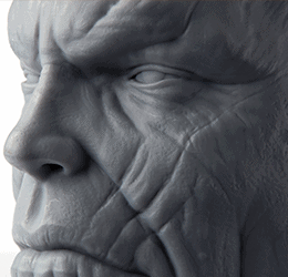 Formlabs Grey Resin thanos