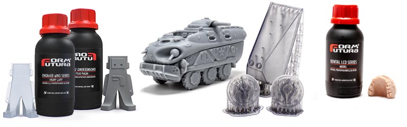 FormFutura Resin Druckbeispiele 1 FormFutura Resin Druckbeispiele