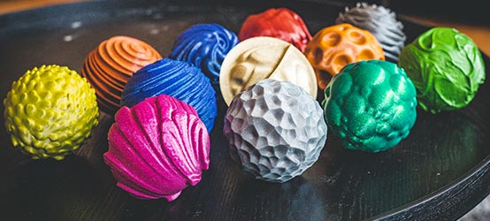 FormFutura galaxy pla colours planets 1 FormFutura galaxy pla colours planets DruckBeispiele