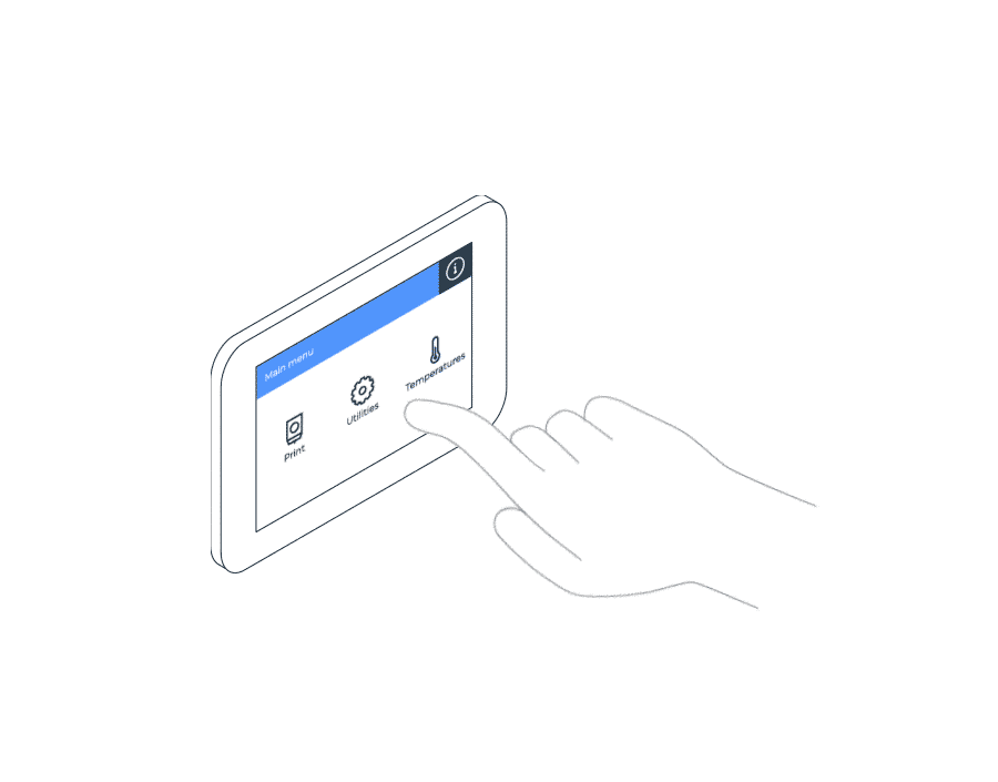 Beta2Shape BCN3D Epsilon Touchscreen Touchscreen