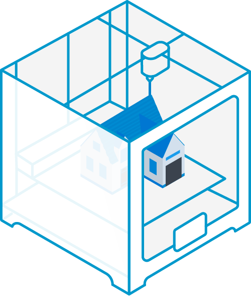 Beta2shape Ultimaker s3 Icon 2 3D Druck- FDM-Stereolithografie Icon Beta2Shape